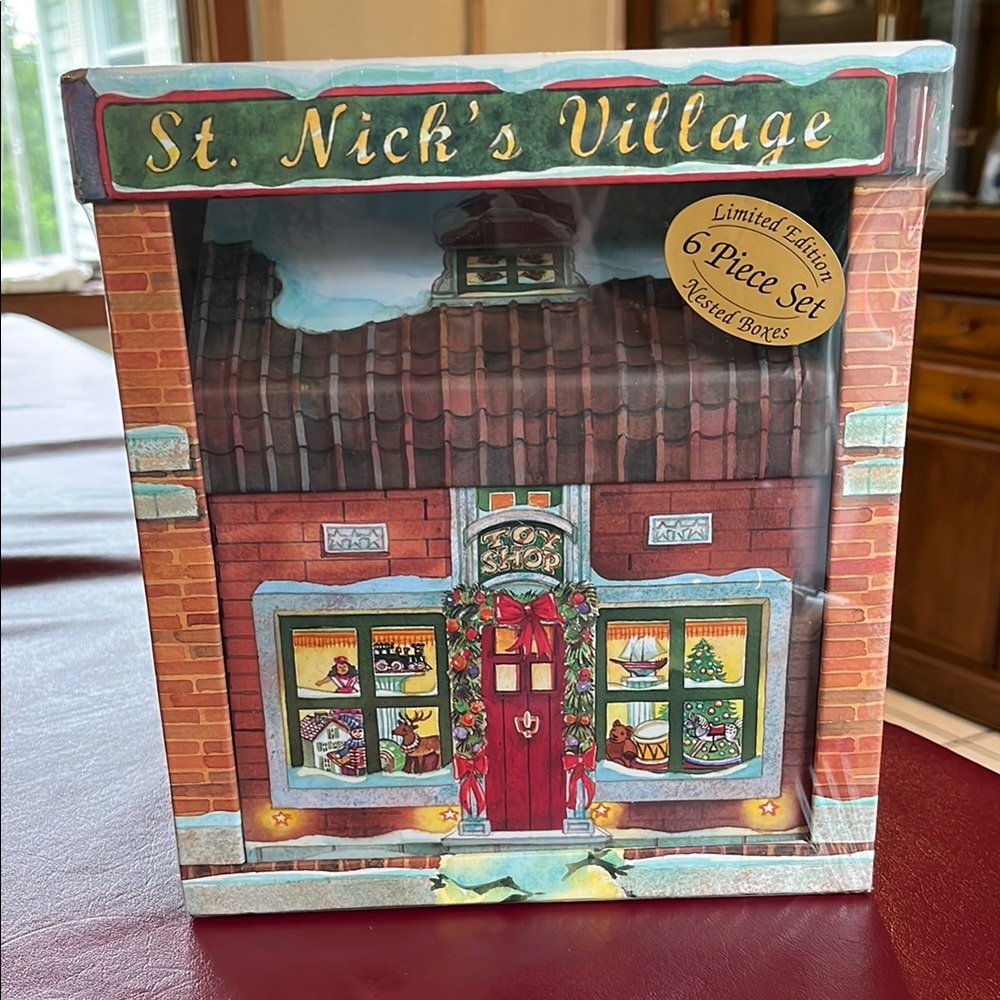 St. Nick's Village 6 Piece Set